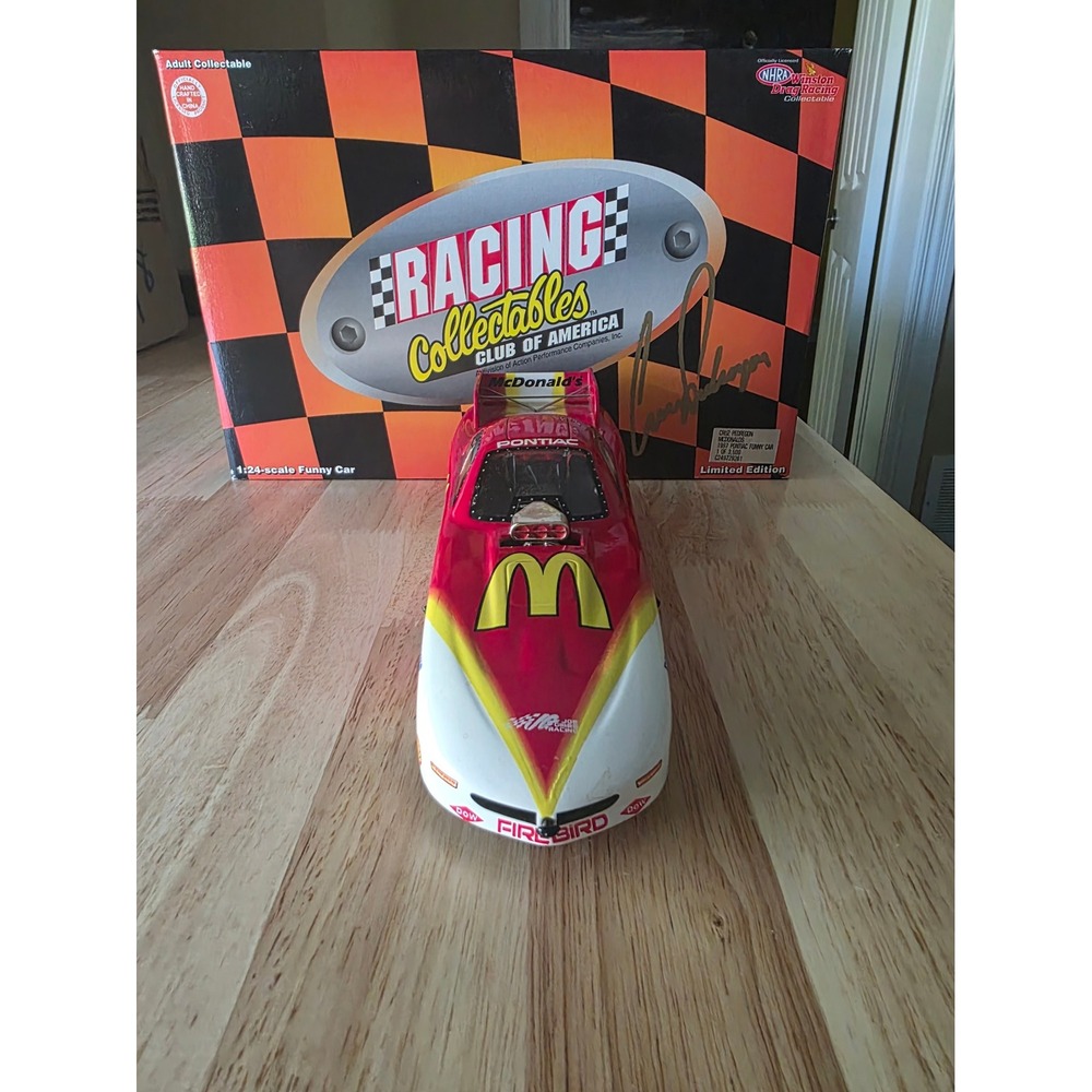 Cruz Pedregon 1997 McDonalds Pontiac Firebird Funny Car 1:24 Diecast NHRA 1/3500 - Picture 7 of 9